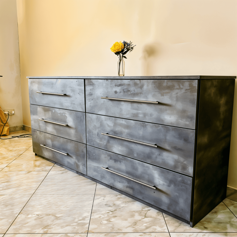 6 Drawers - Urban Steel
